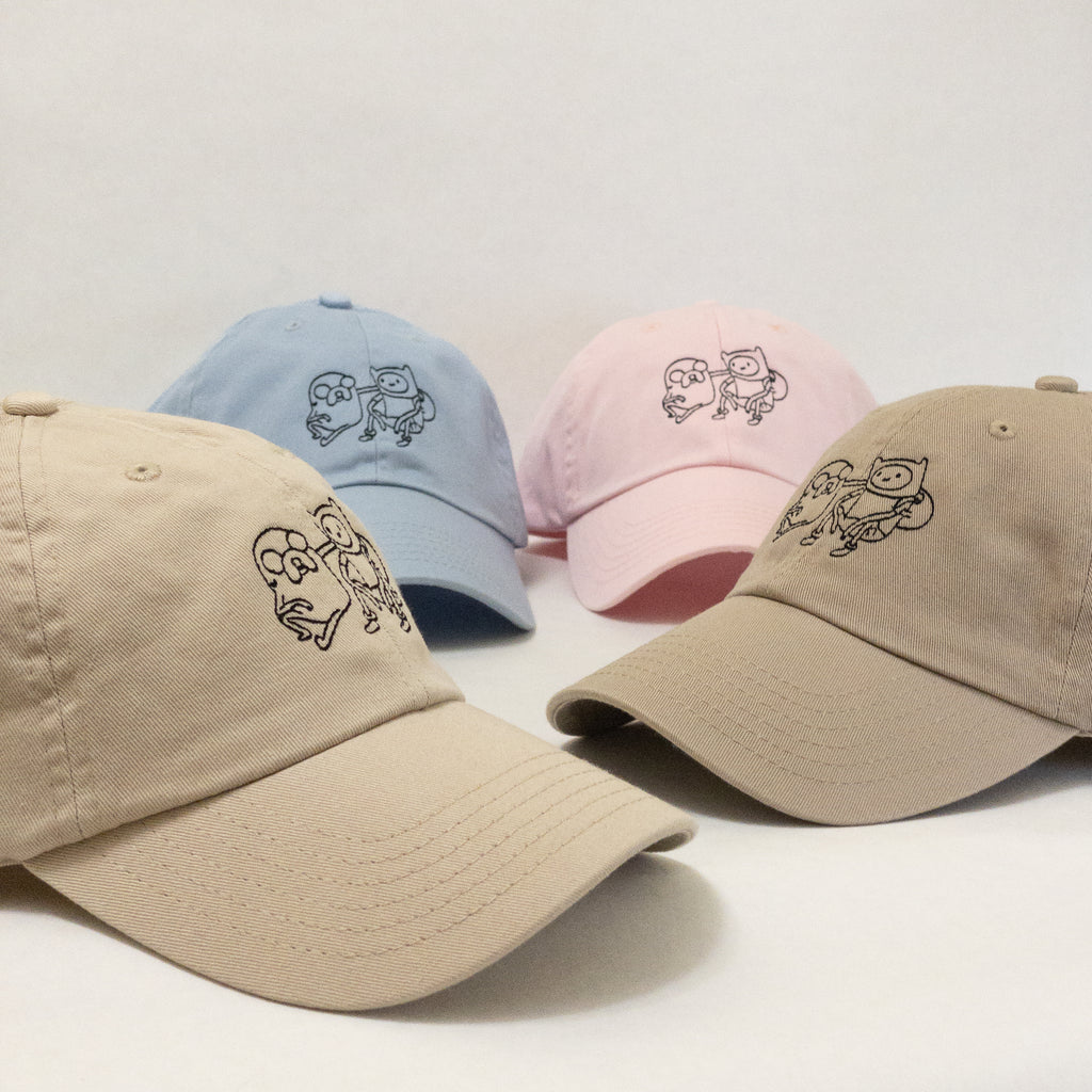 Adventure Time Finn and Jake Embroidered Dad Hat