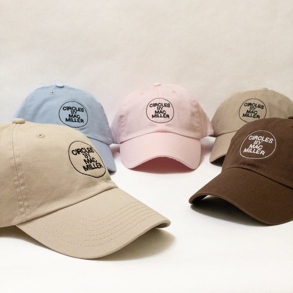 Mac Miller Circles Embroidered Dad Hat