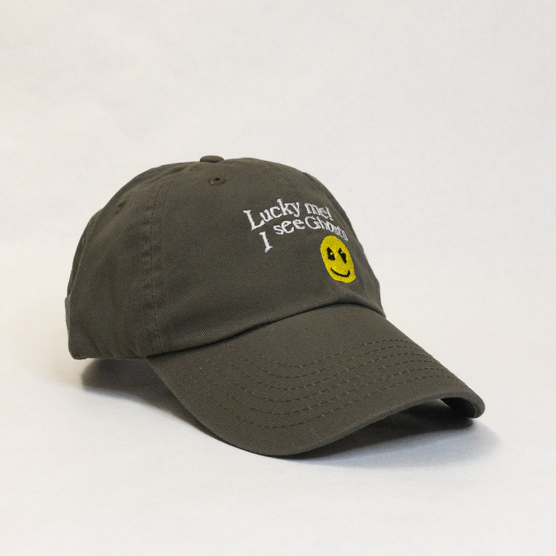 Kanye West Kids see Ghosts Lucky me I see Ghosts Embroidered Dad Hat