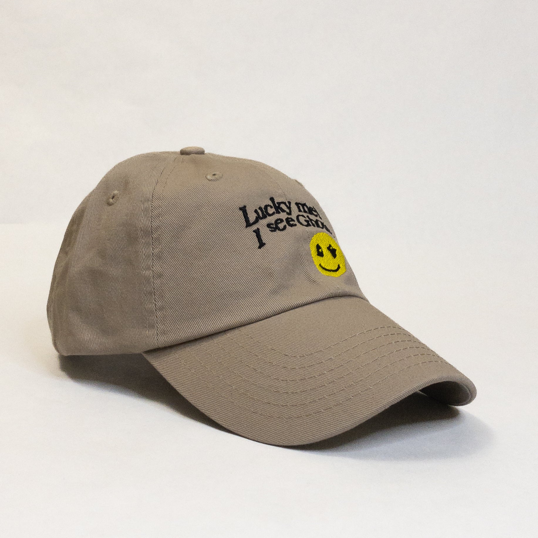 Kanye West Kids see Ghosts Lucky me I see Ghosts Embroidered Dad Hat