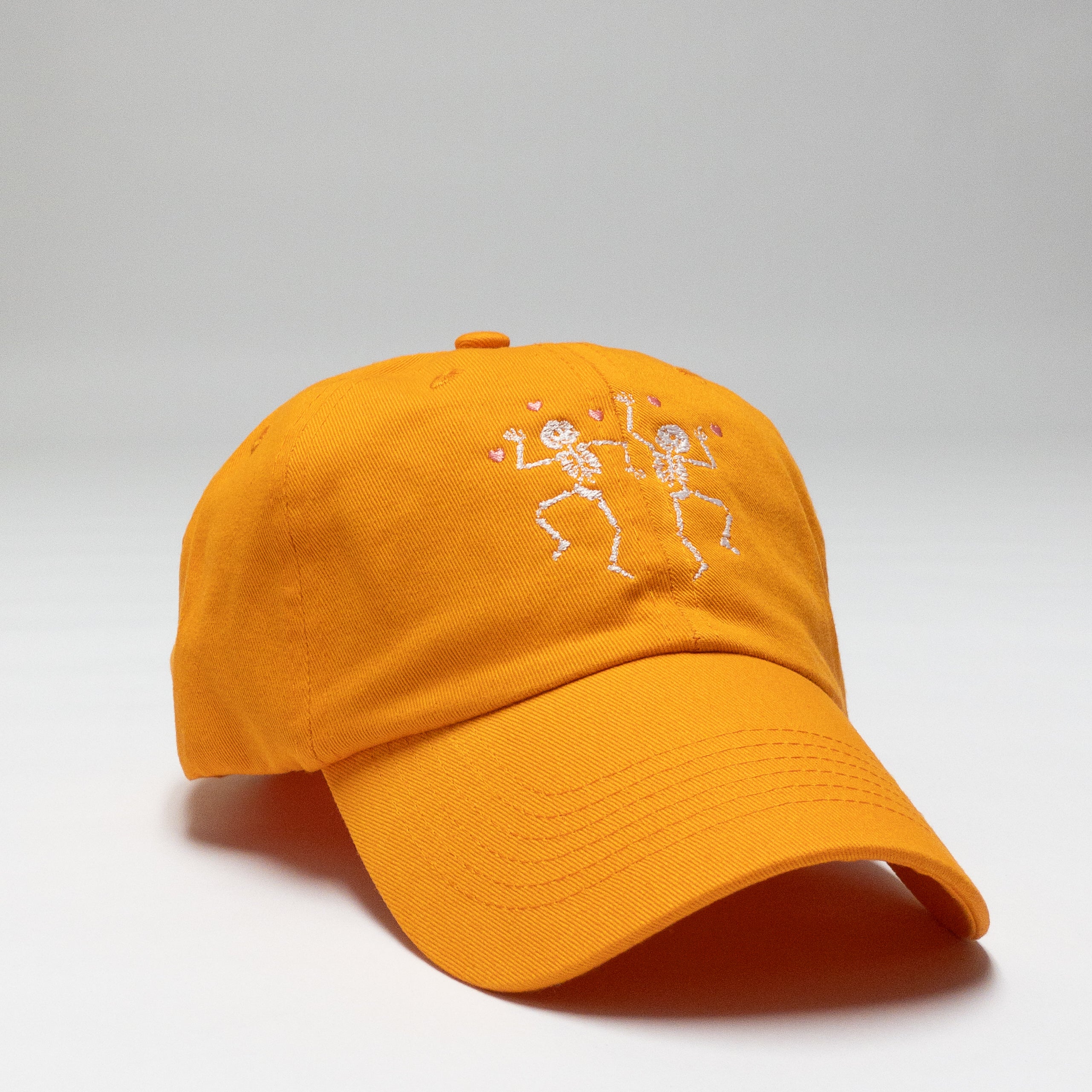Dancing Skeletons Embroidered Dad Hat