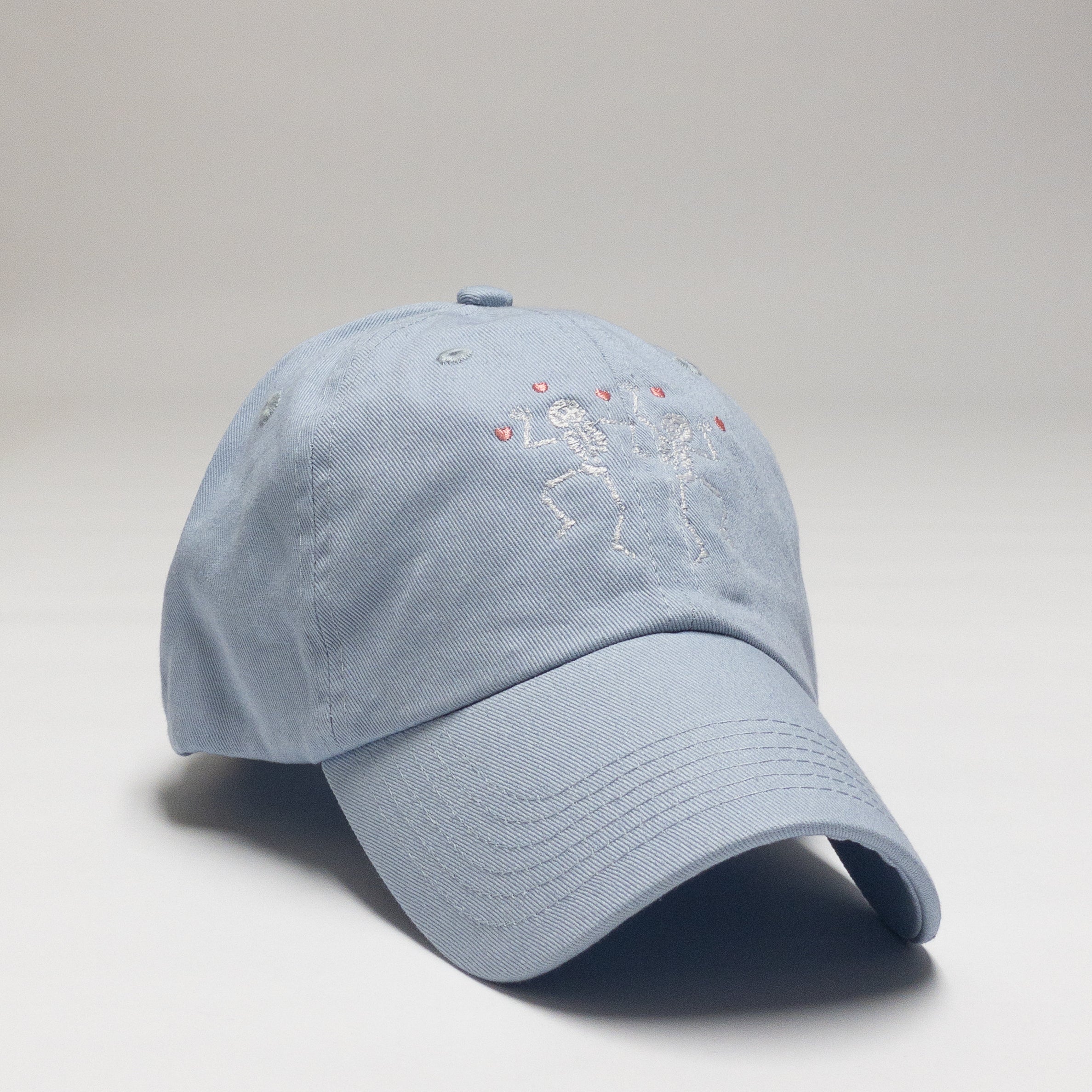 Dancing Skeletons Embroidered Dad Hat
