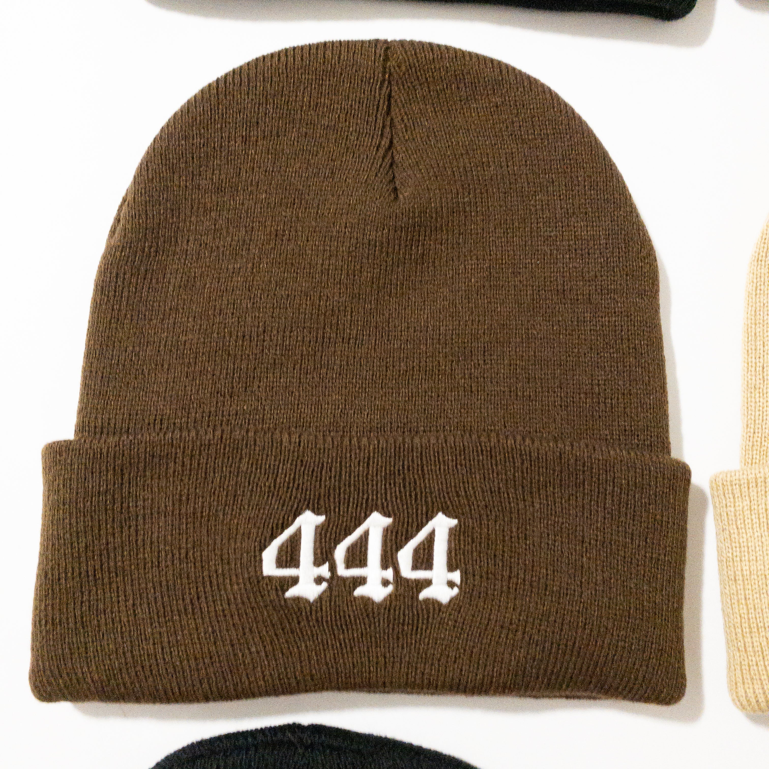 Angel Number Embroidered Beanie