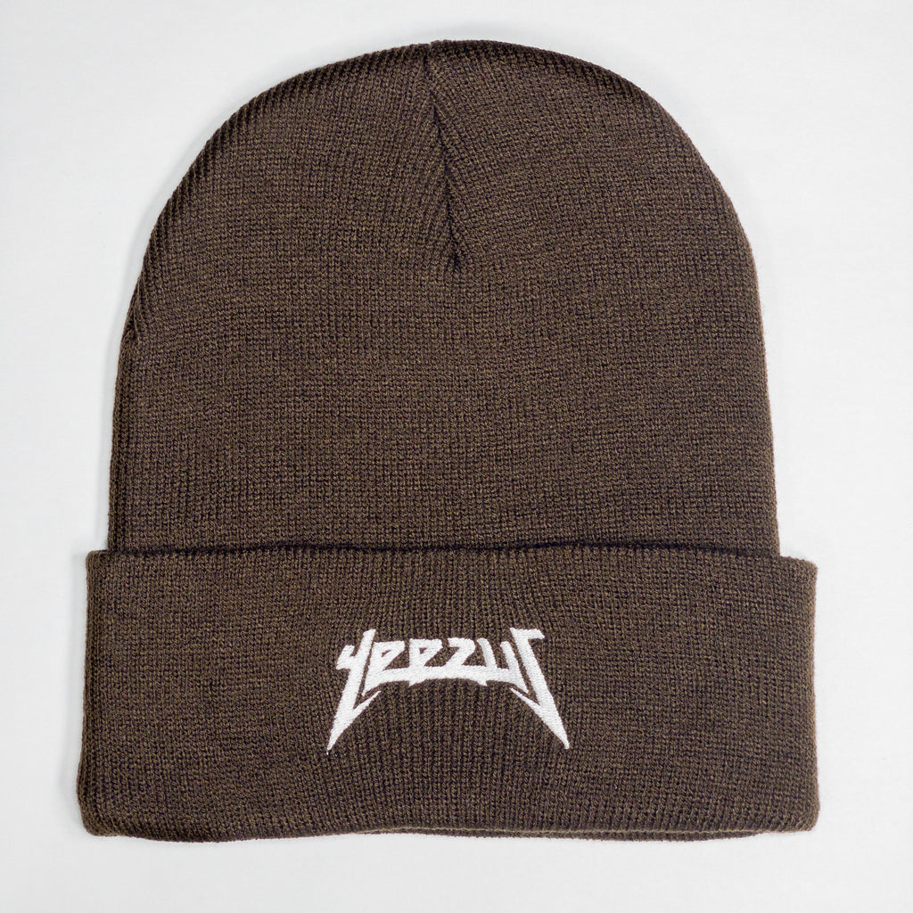 Kanye West Yeezus Embroidered Beanie