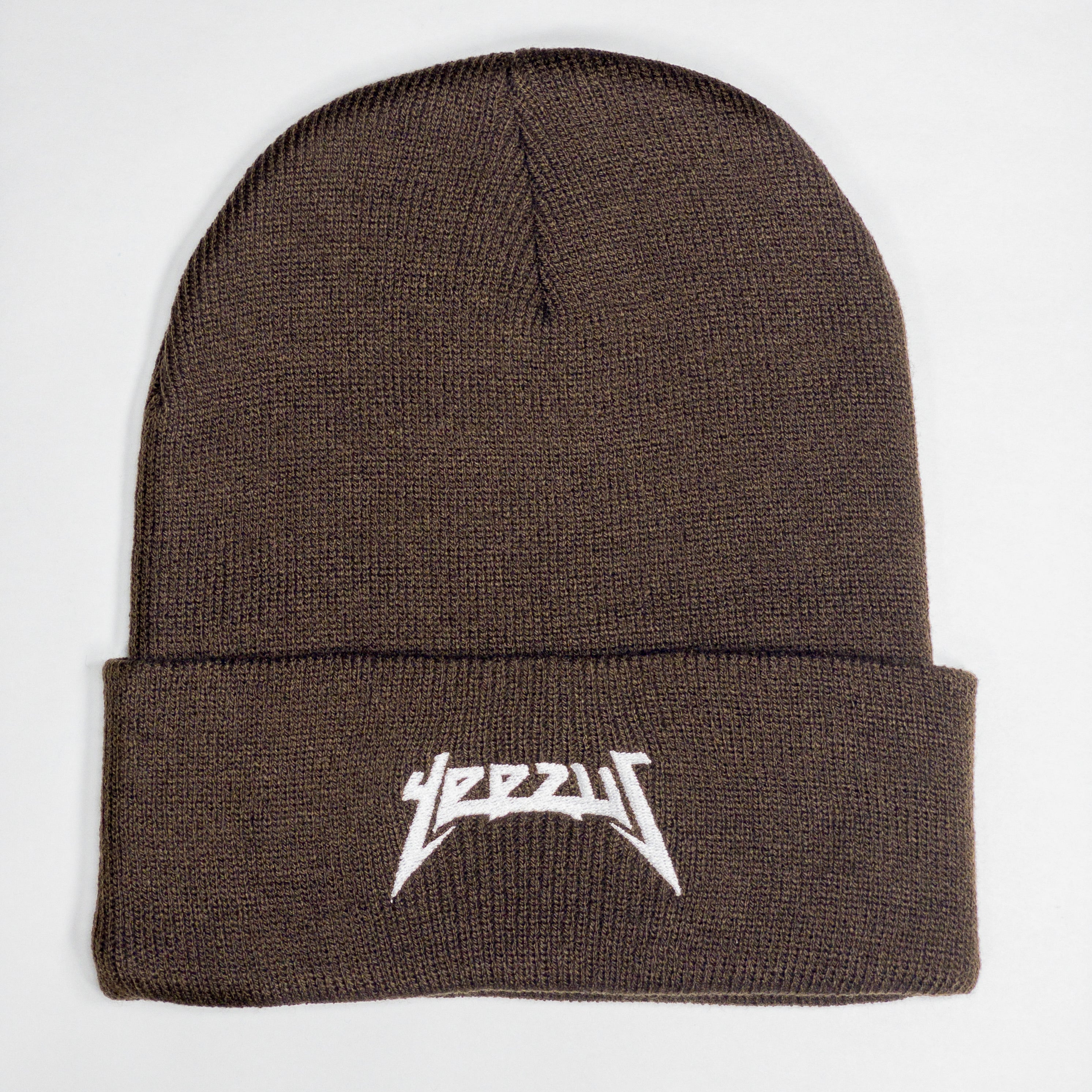 Kanye West Yeezus Embroidered Beanie