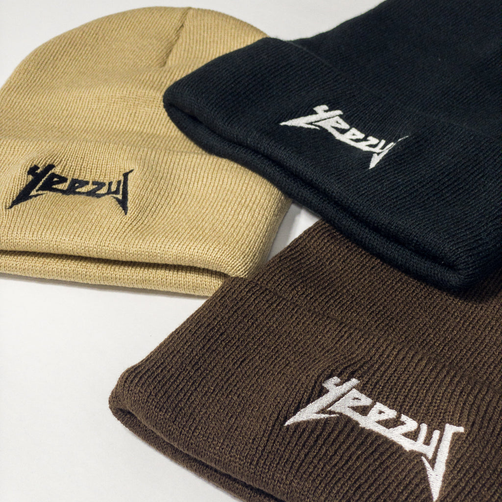 Kanye West Yeezus Embroidered Beanie