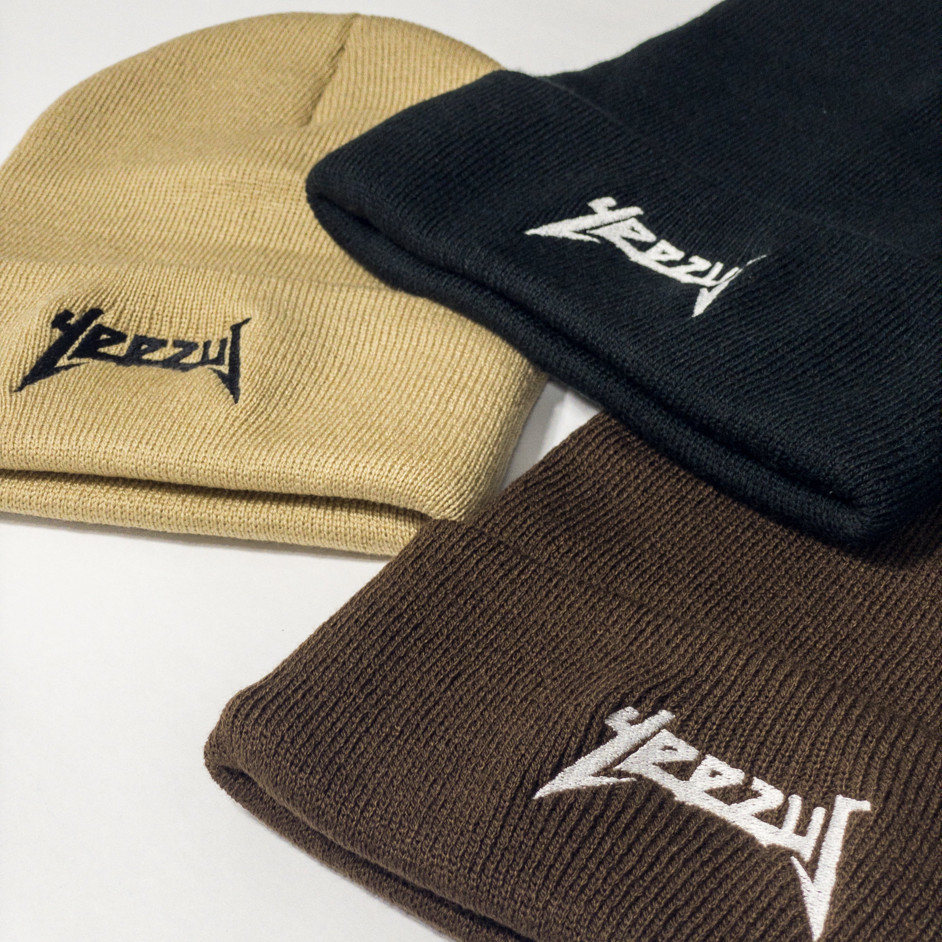 Kanye West Yeezus Embroidered Beanie