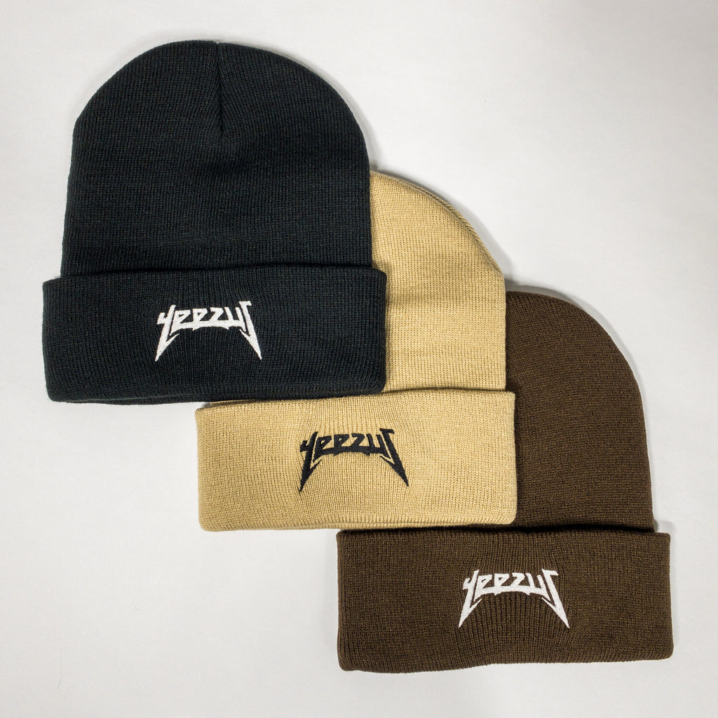 Kanye West Yeezus Embroidered Beanie
