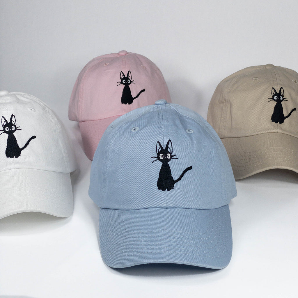 Kiki's Delivery Service Jiji Embroidered Dad Hat