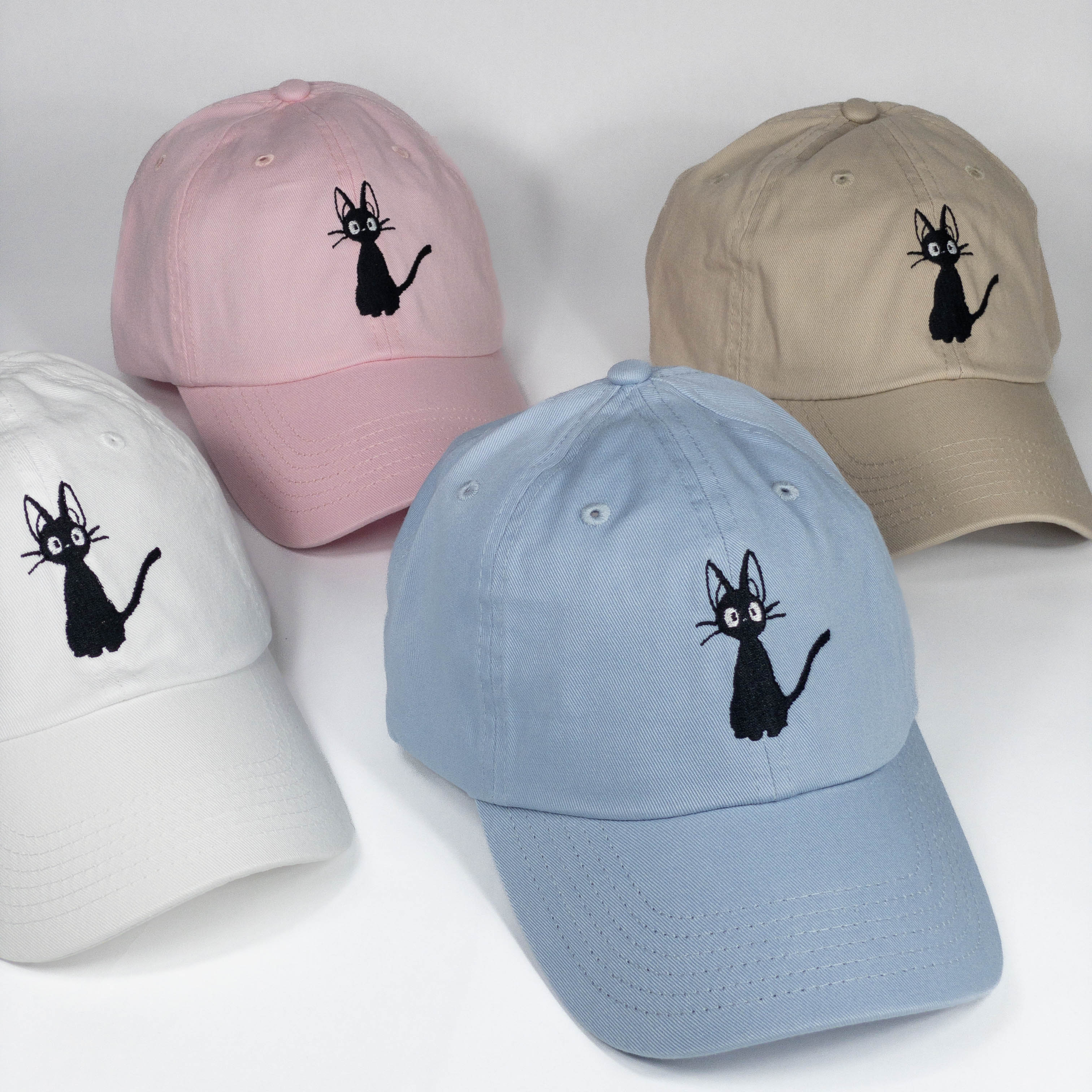 Kiki's Delivery Service Jiji Embroidered Dad Hat