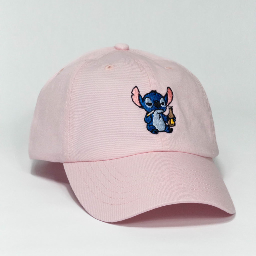 Lilo and Stitch Smoking Stitch Embroidered Dad Hat