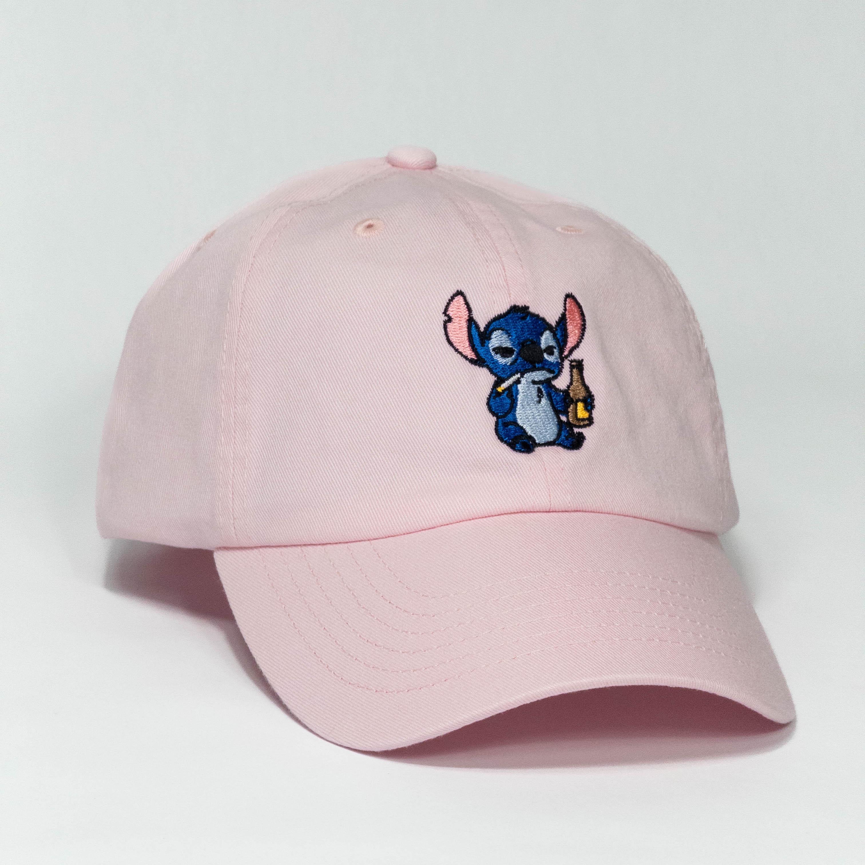 Lilo and Stitch Smoking Stitch Embroidered Dad Hat