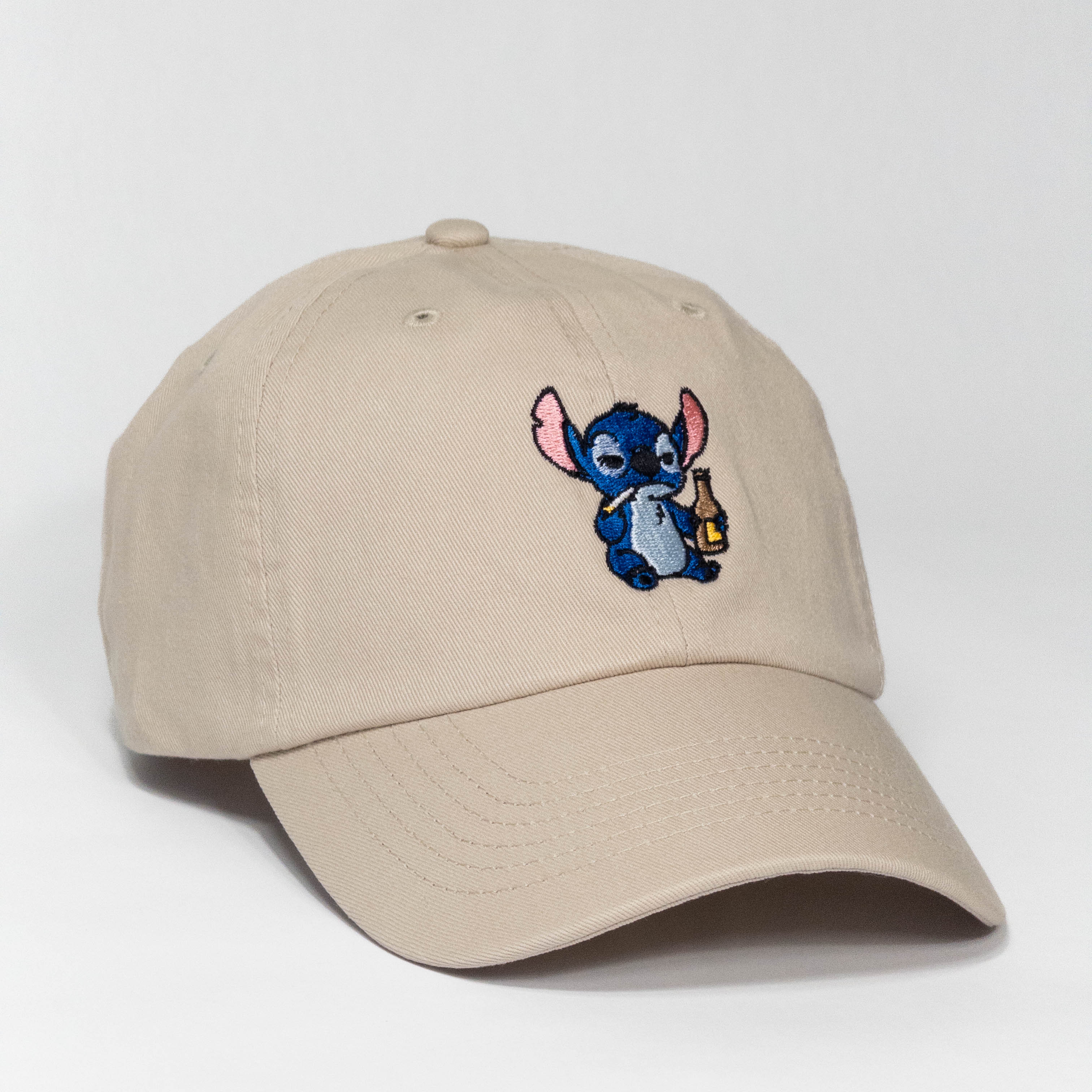Lilo and Stitch Smoking Stitch Embroidered Dad Hat