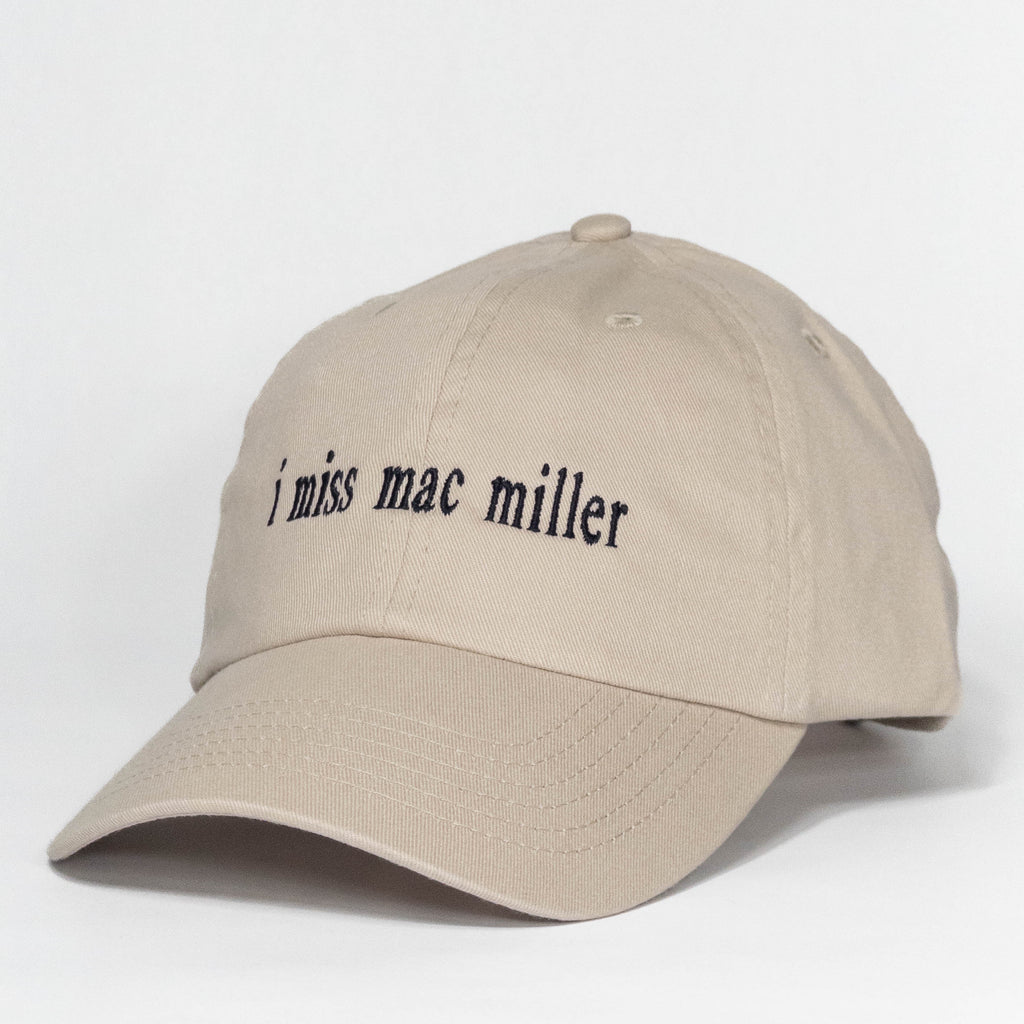Mac Miller I miss mac miller Embroidered Dad Hat