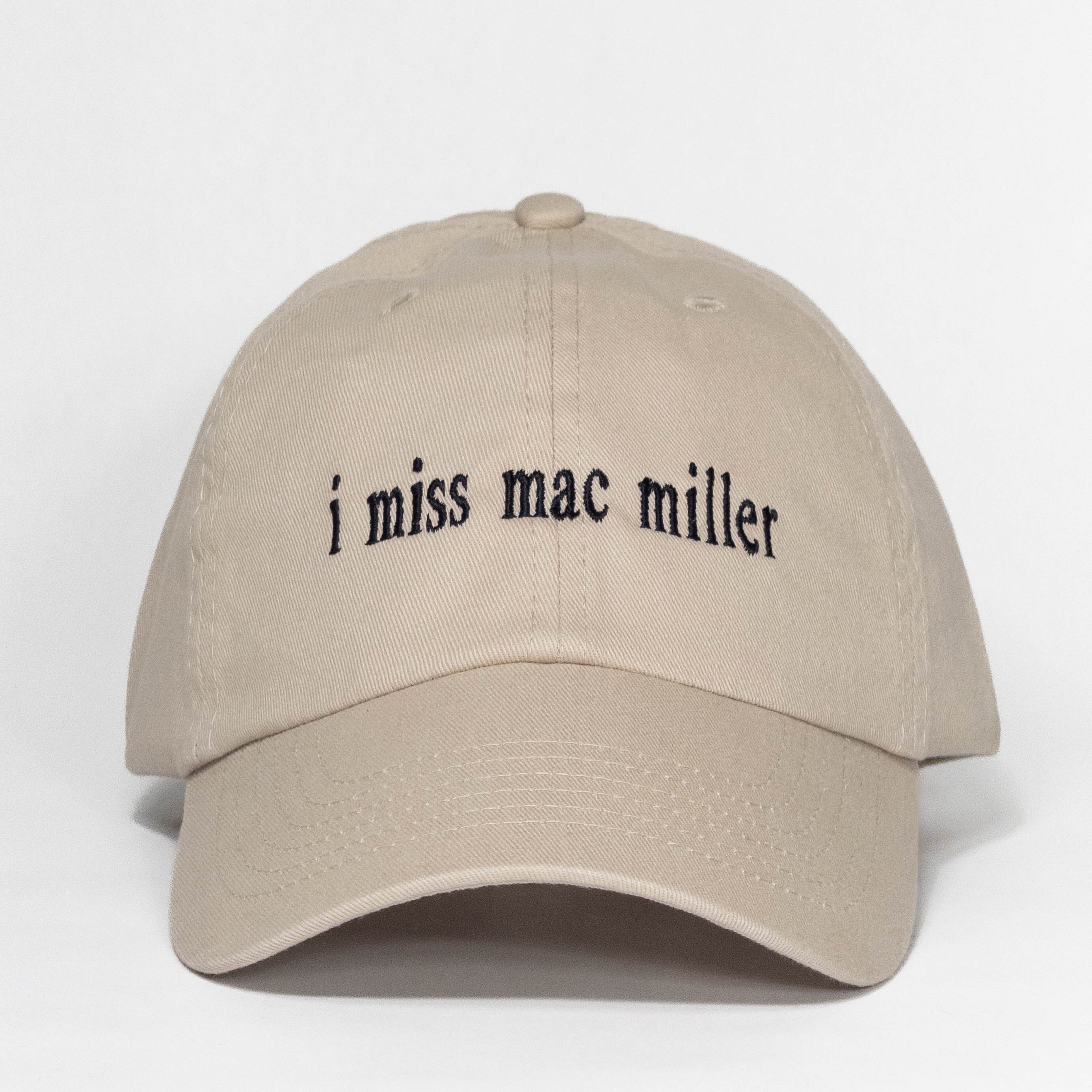 Mac Miller I miss mac miller Embroidered Dad Hat