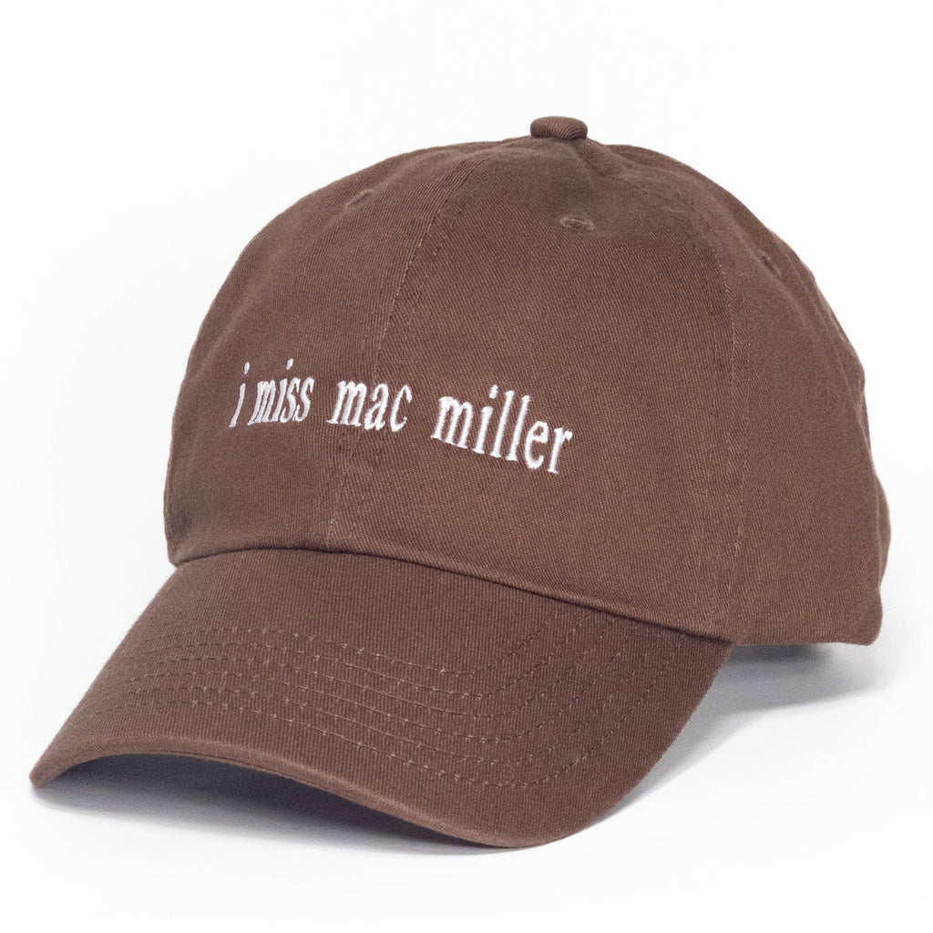 Mac Miller I miss mac miller Embroidered Dad Hat