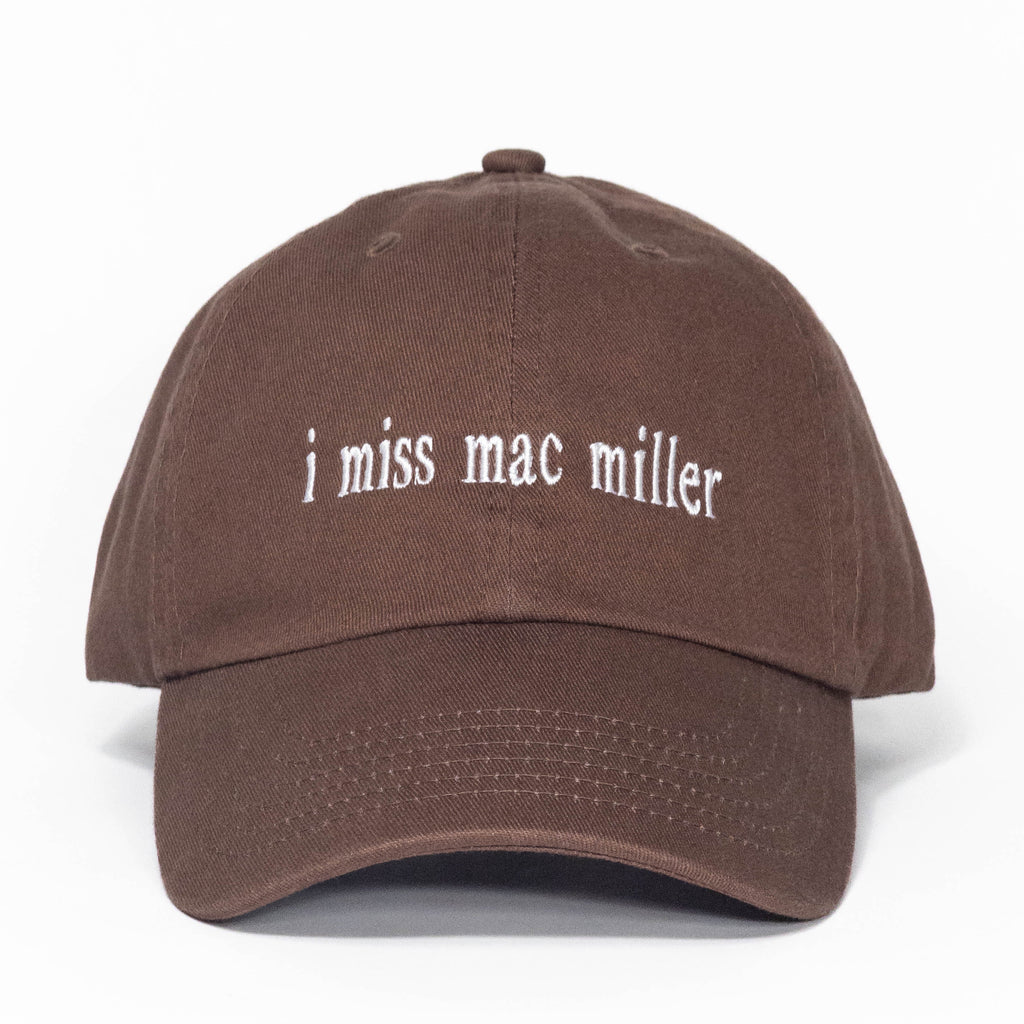 Mac Miller I miss mac miller Embroidered Dad Hat