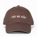 Mac Miller I miss mac miller Embroidered Dad Hat