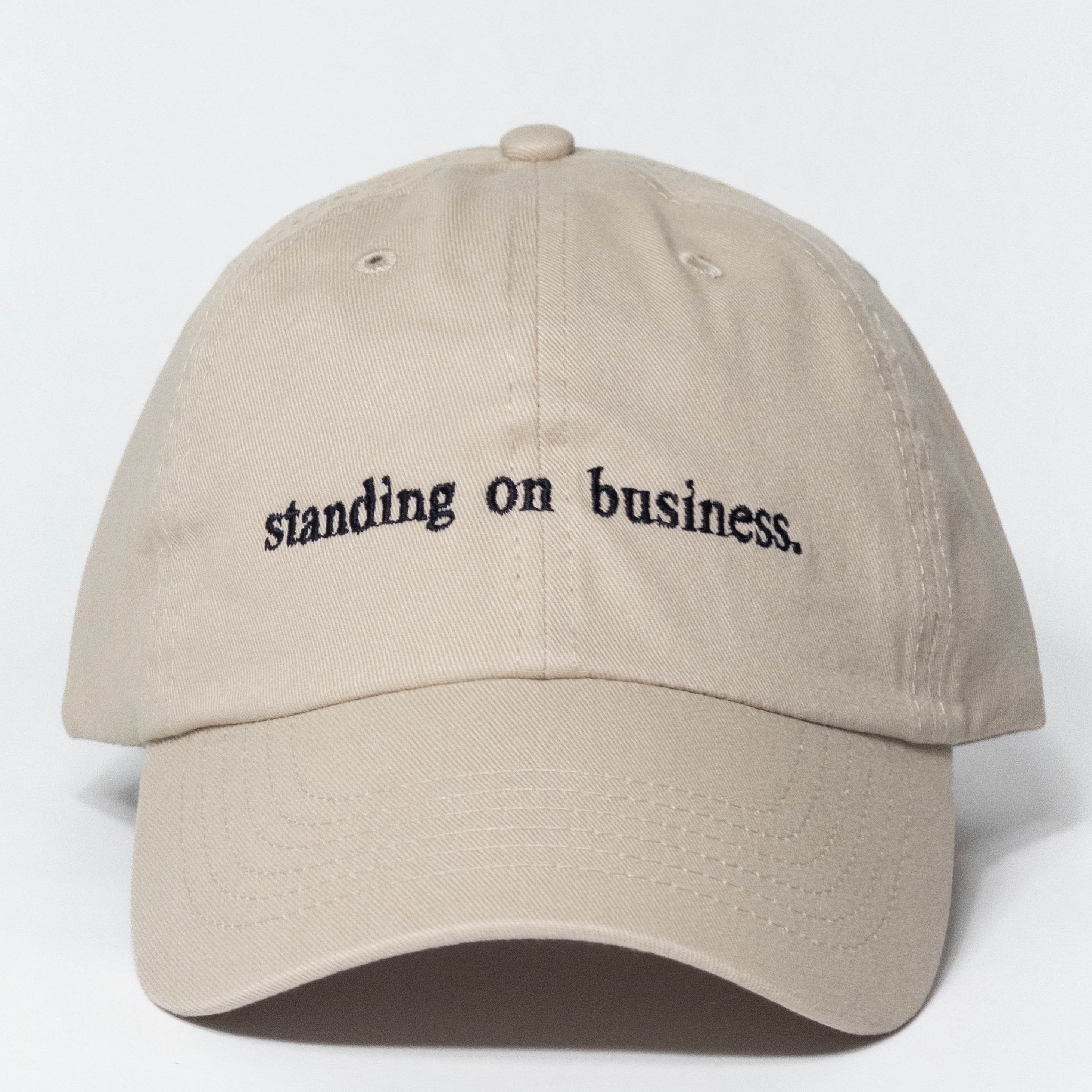 standing on business Embroidered Dad Hat