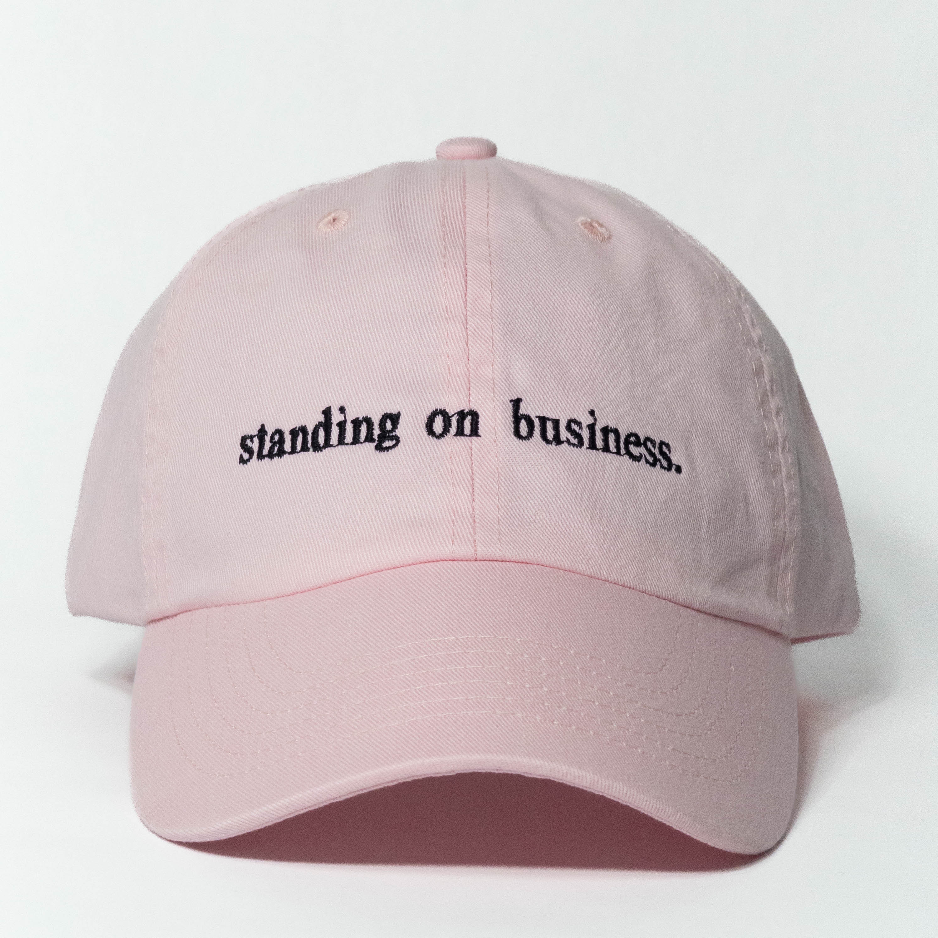 standing on business Embroidered Dad Hat