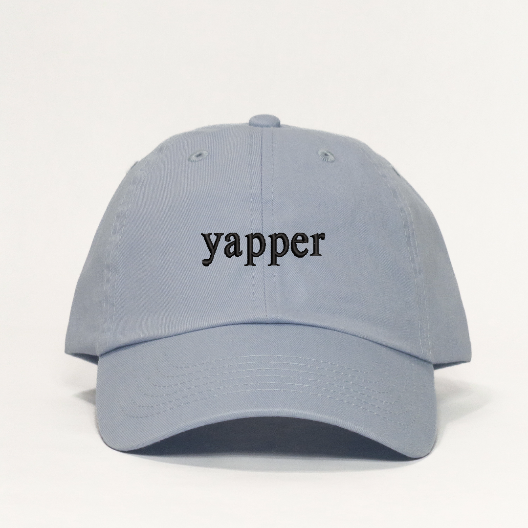 yapper Embroidered Dad Hat