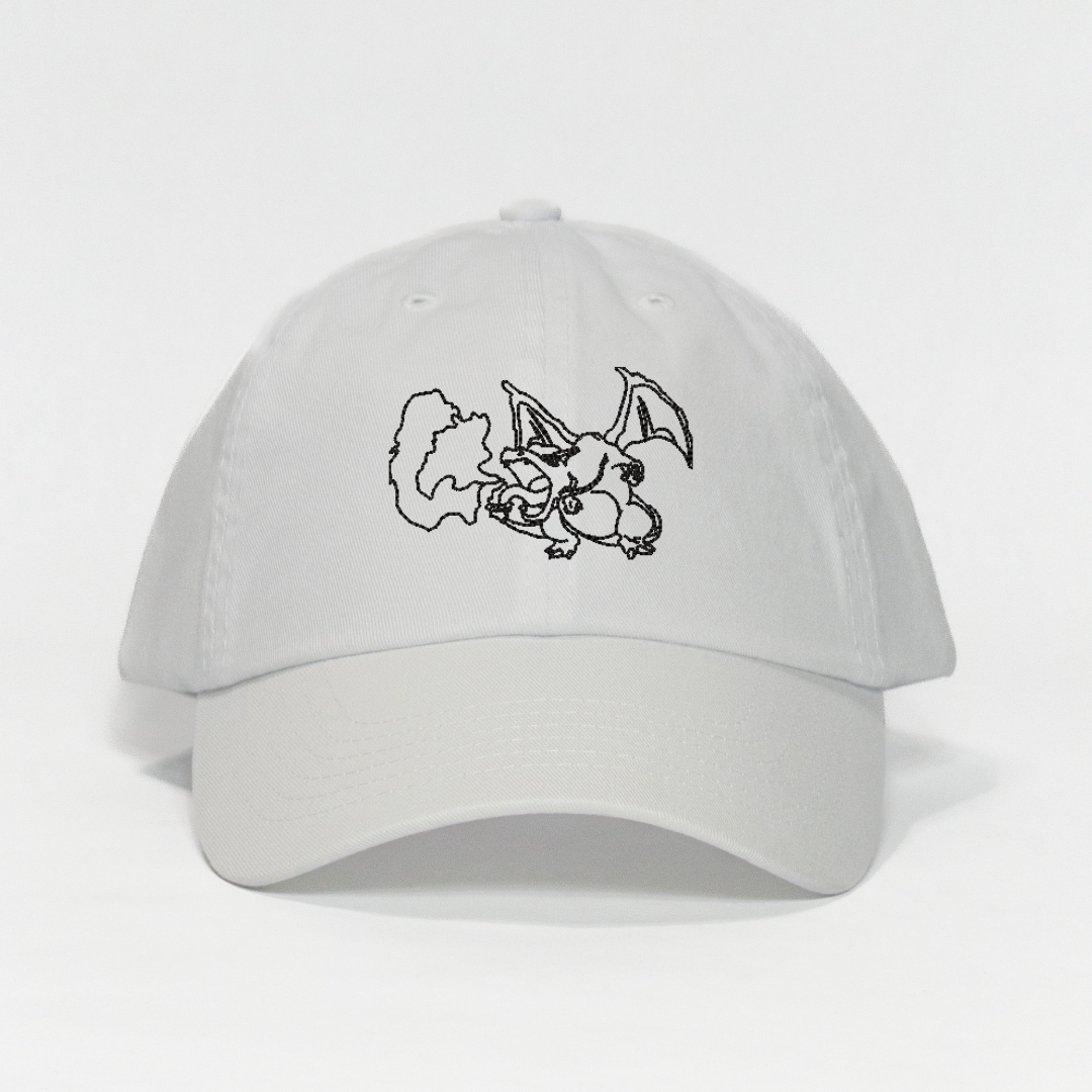Pokemon Charizard Embroidered Dad Hat