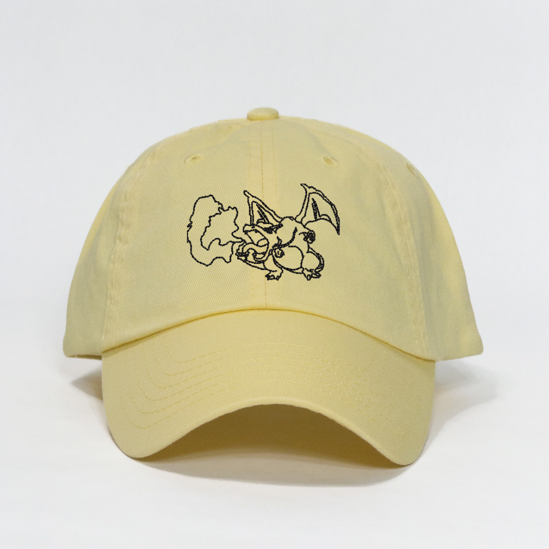 Pokemon Charizard Embroidered Dad Hat