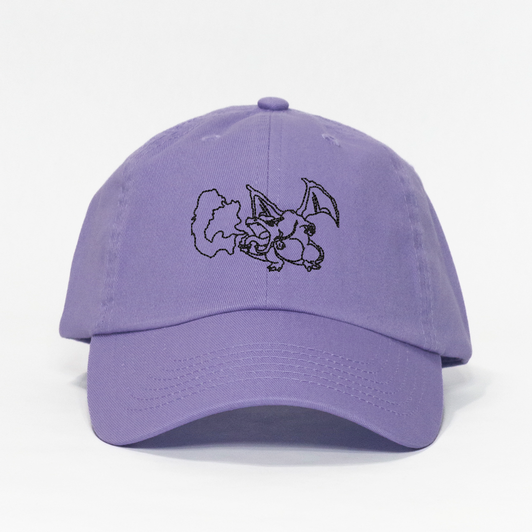 Pokemon Charizard Embroidered Dad Hat