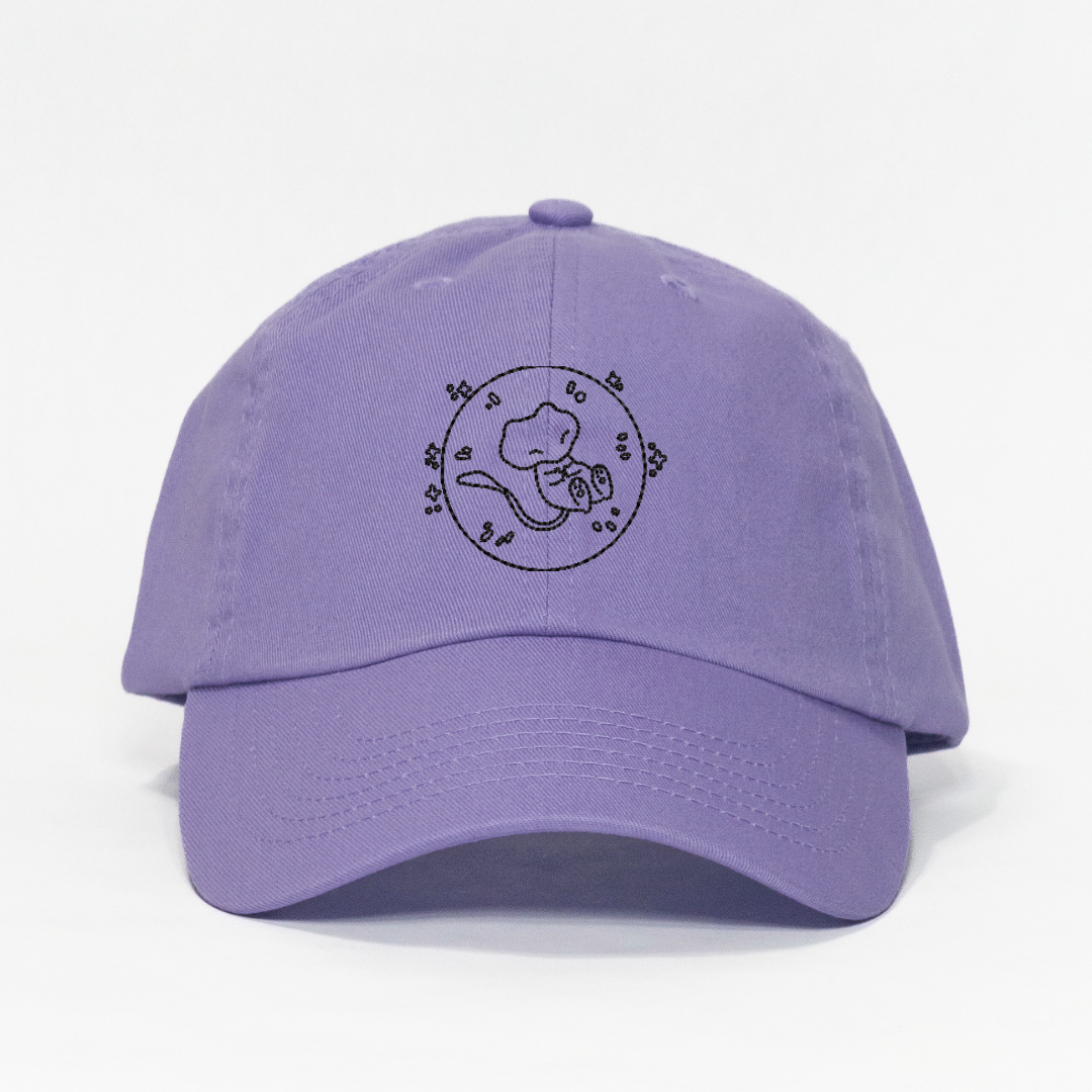 Pokemon Bubble Mew Embroidered Dad Hat