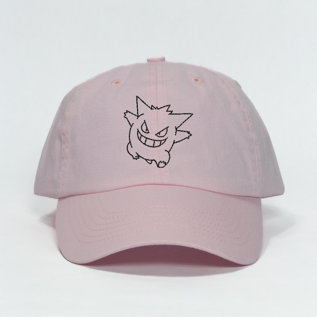 Pokemon Gengar Embroidered Dad Hat