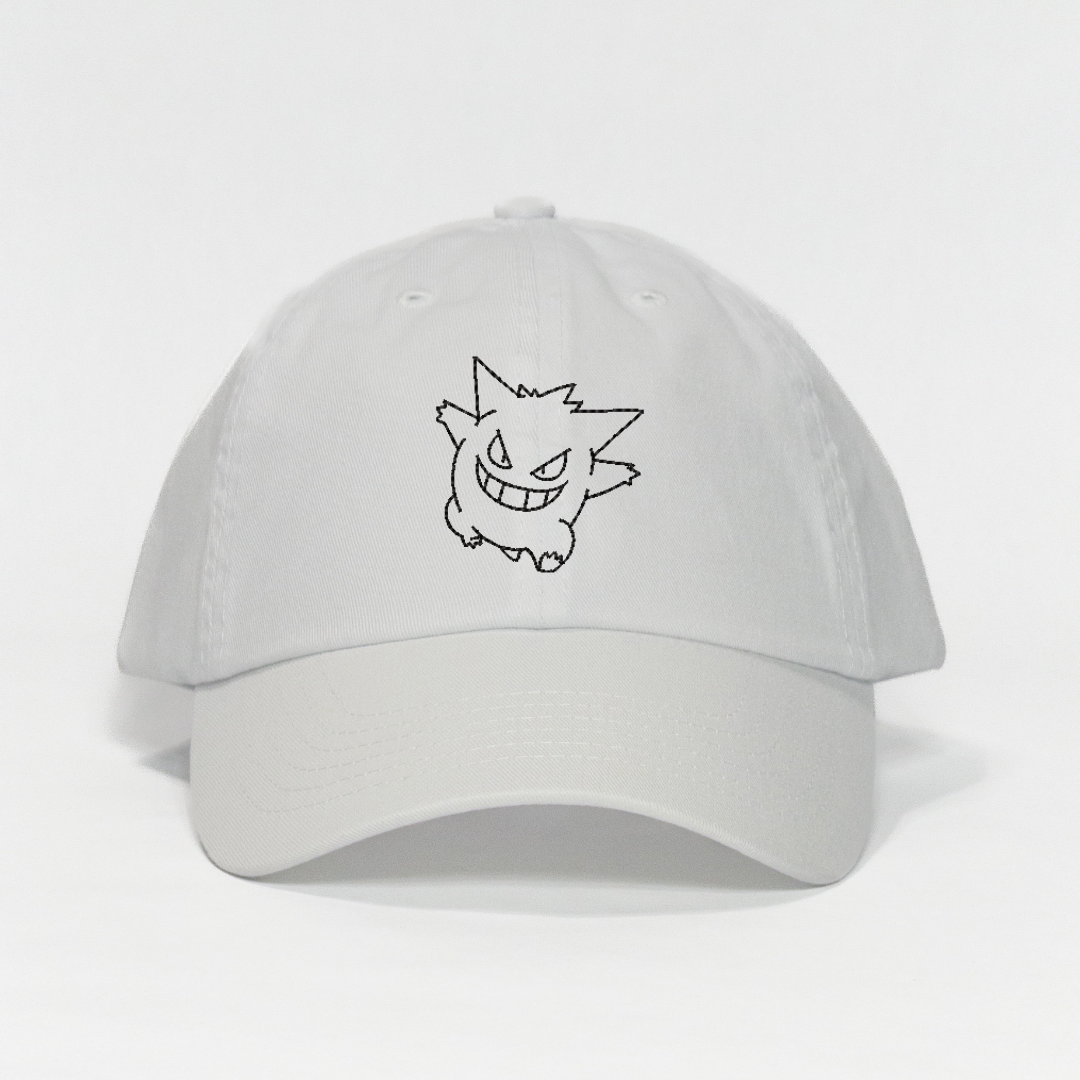 Pokemon Gengar Embroidered Dad Hat