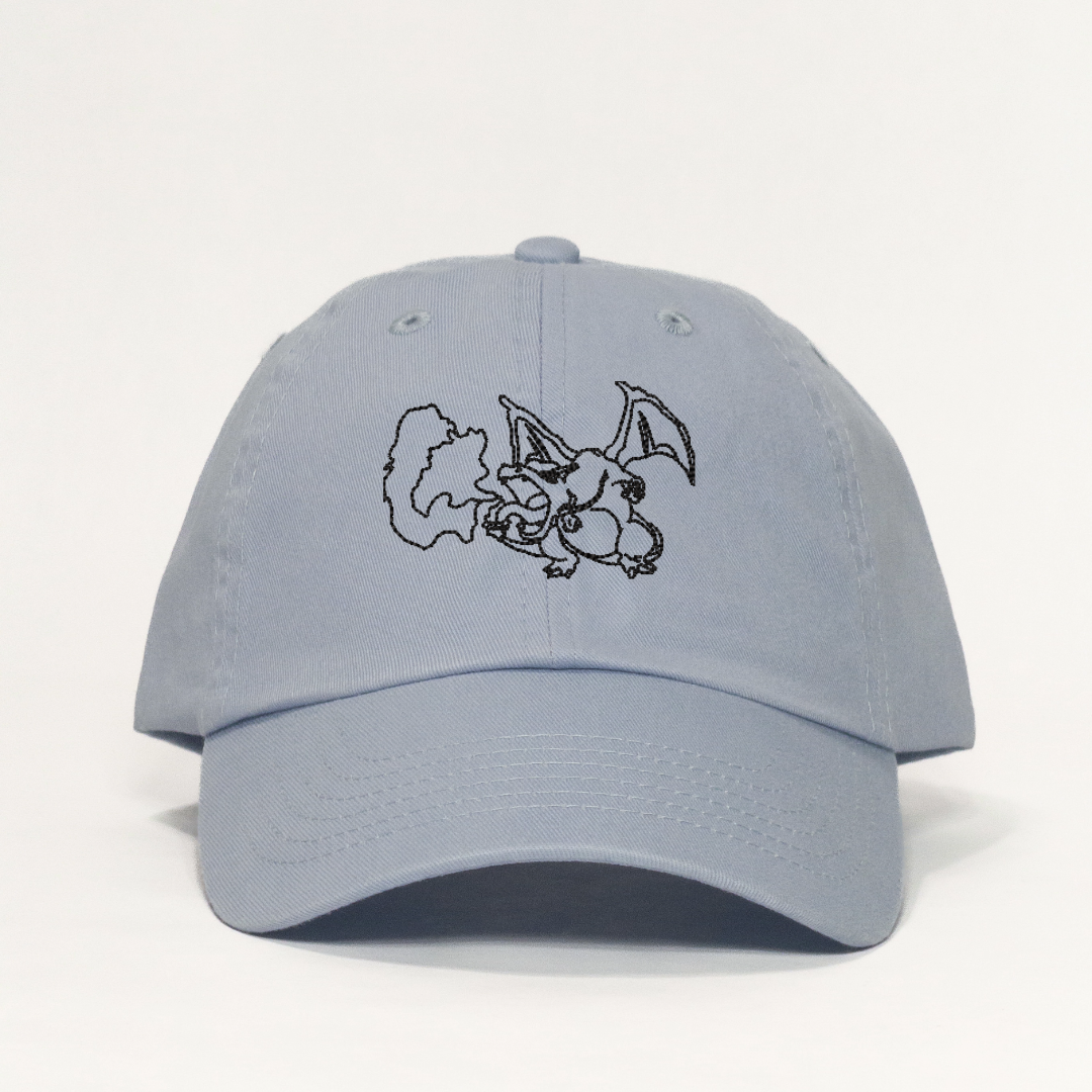 Pokemon Charizard Embroidered Dad Hat