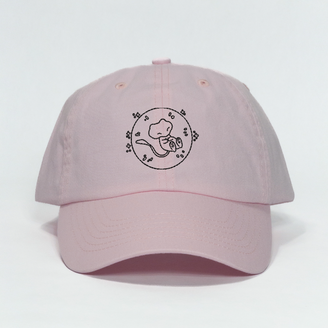 Pokemon Bubble Mew Embroidered Dad Hat