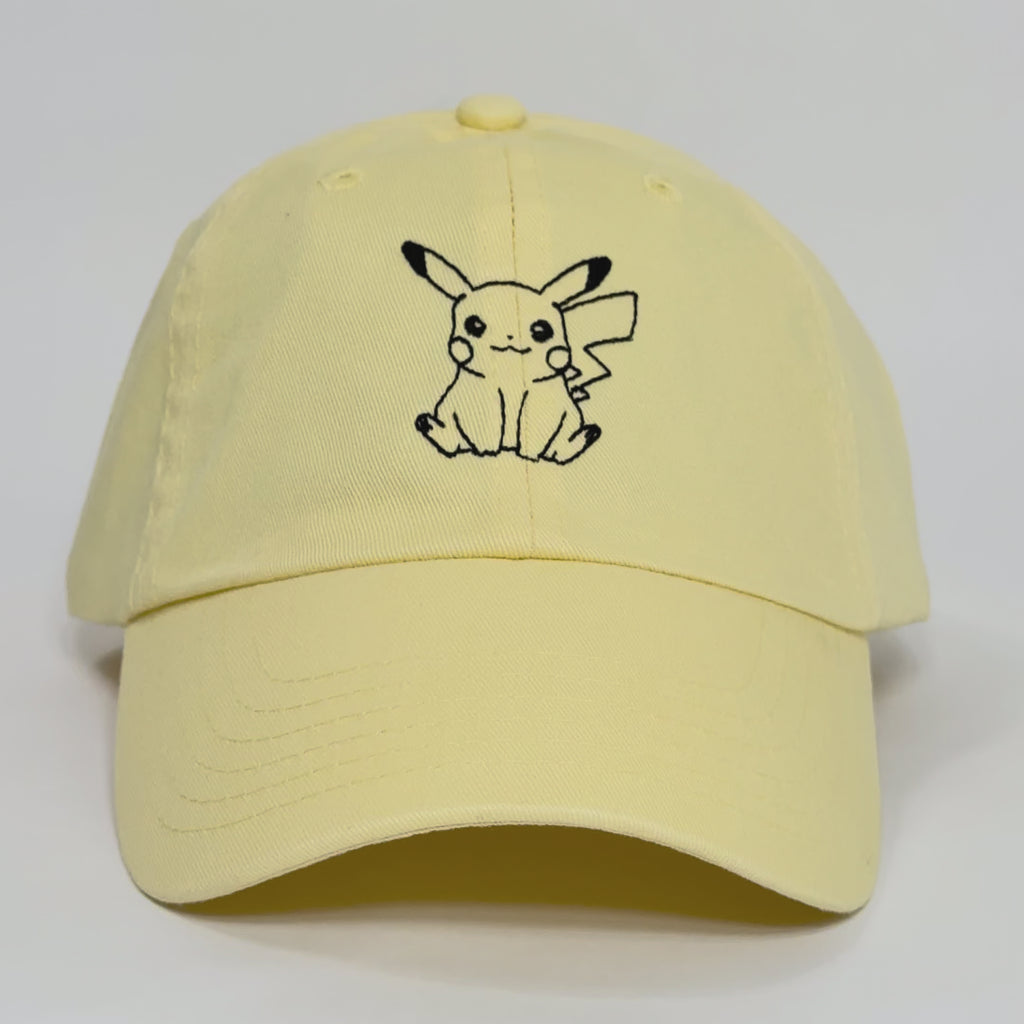 Pokemon Pikachu Embroidered Dad Hat