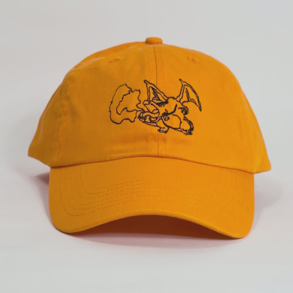 Pokemon Charizard Embroidered Dad Hat